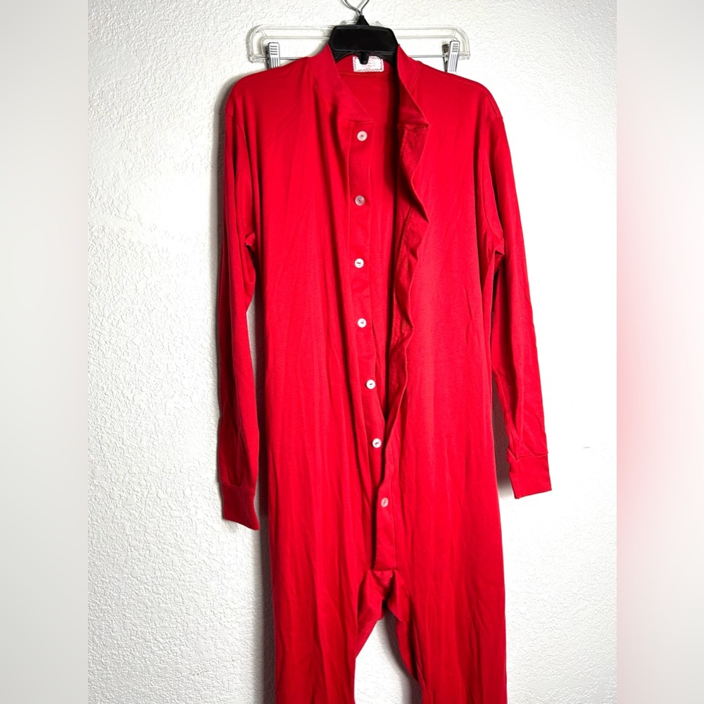 Vintage KC’s Red Flannel Co Cedar Springs MI Long Underwear